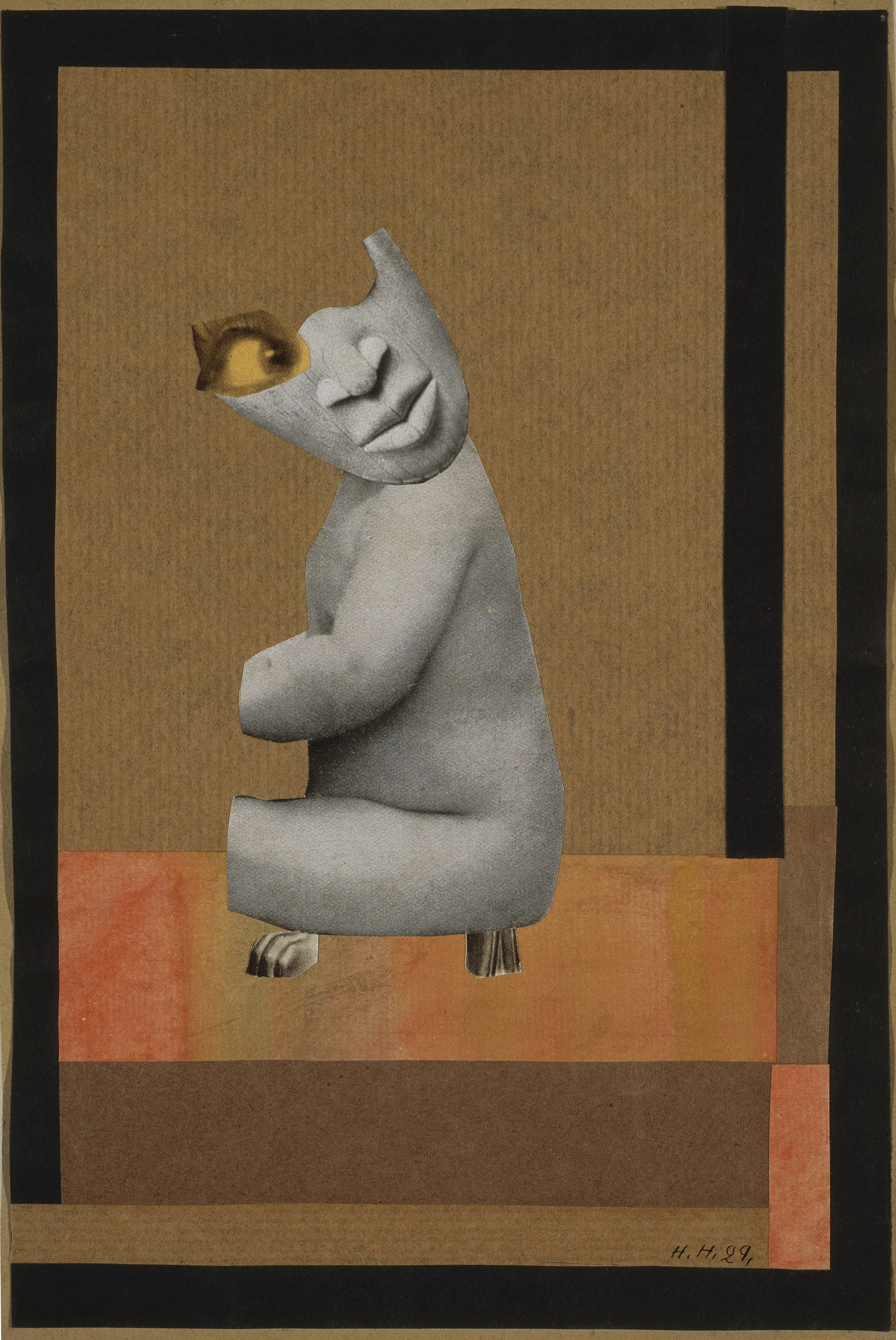 Untitled, from an Ethnographic Museum, Hannah Höch