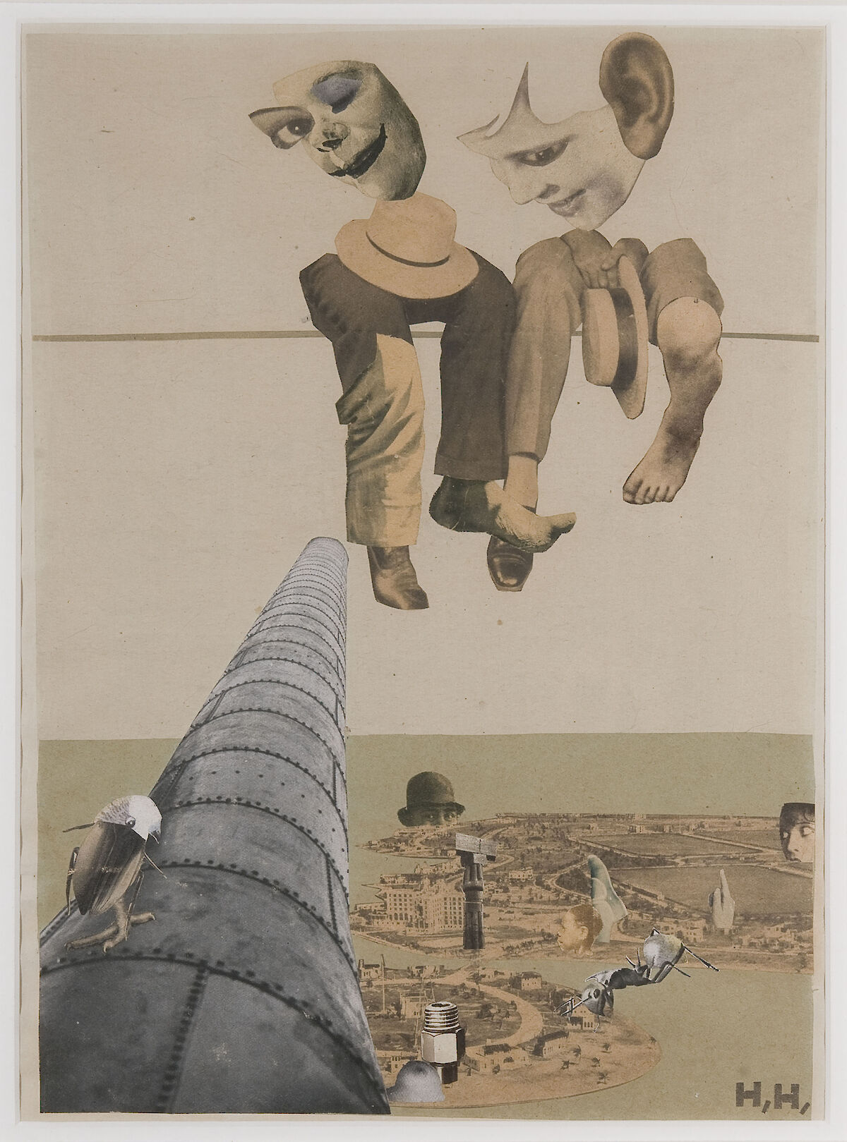 From Above by Hannah Höch Obelisk Art History