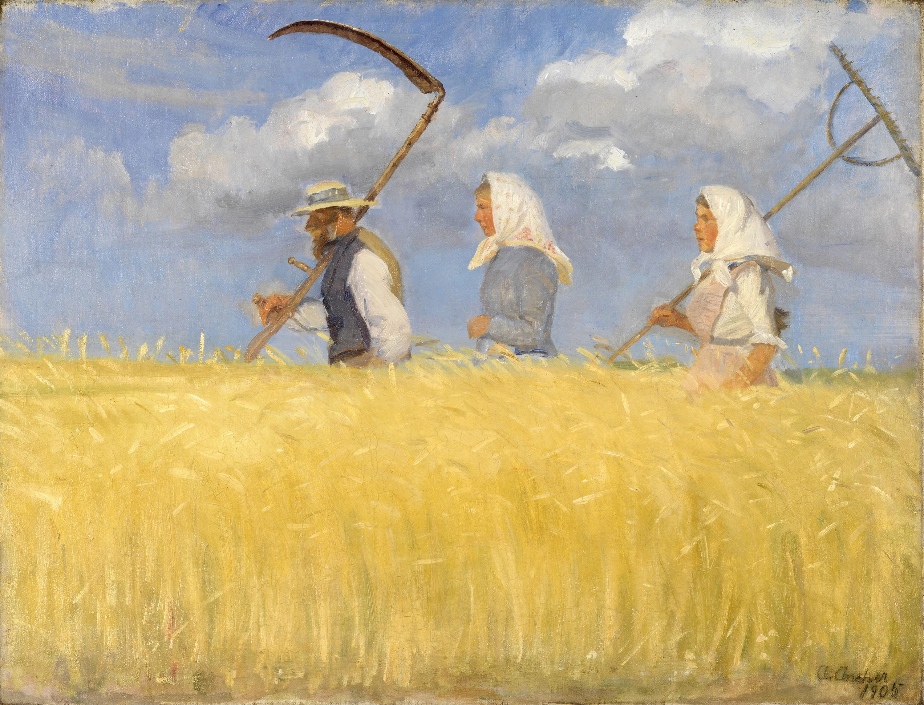 Harvesters, Anna Ancher