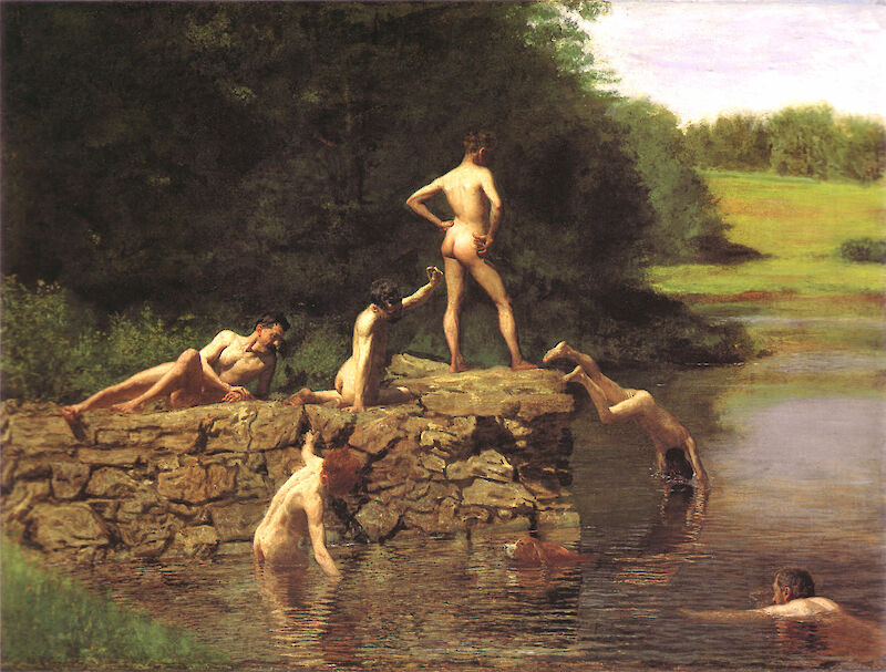 The Swimming Hole, Thomas Eakins