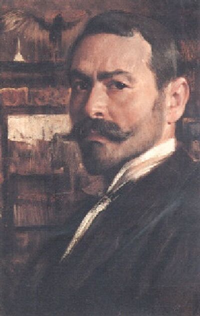 Portrait of Adolf Hirémy-Hirschl