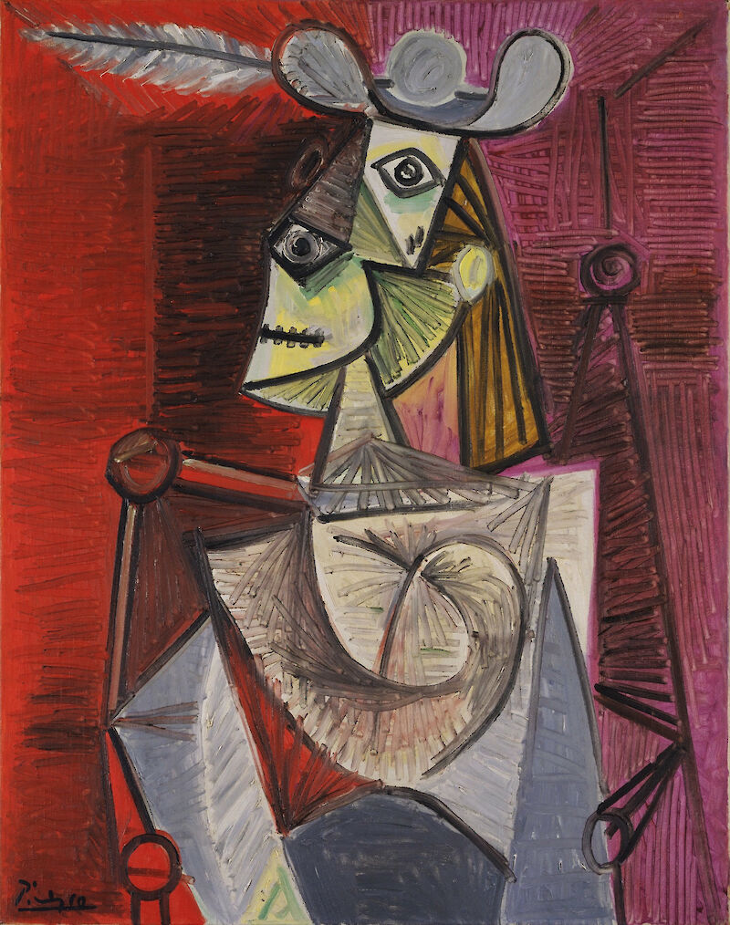 Woman in an Armchair, Pablo Picasso
