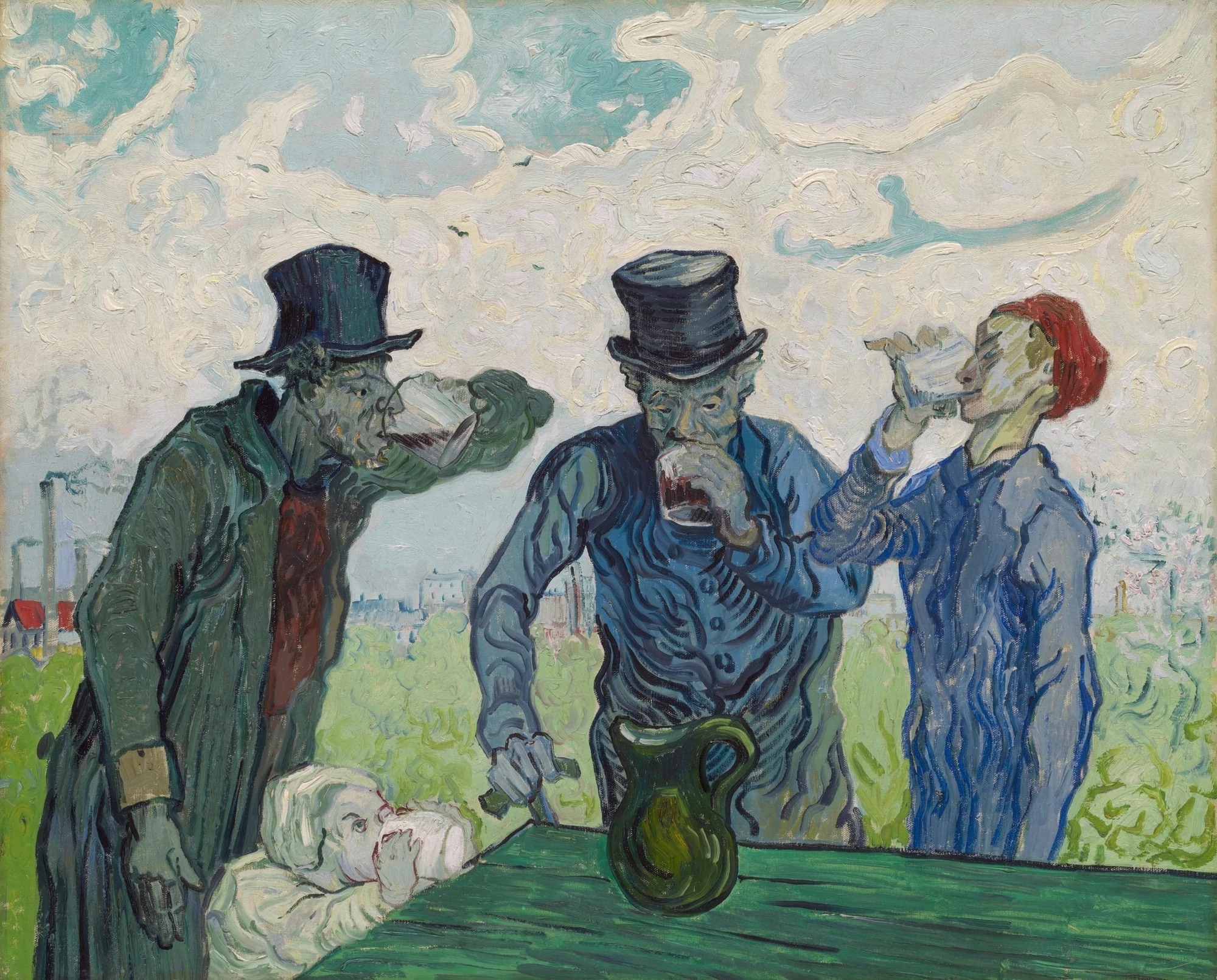 The Drinkers, Vincent Van Gogh
