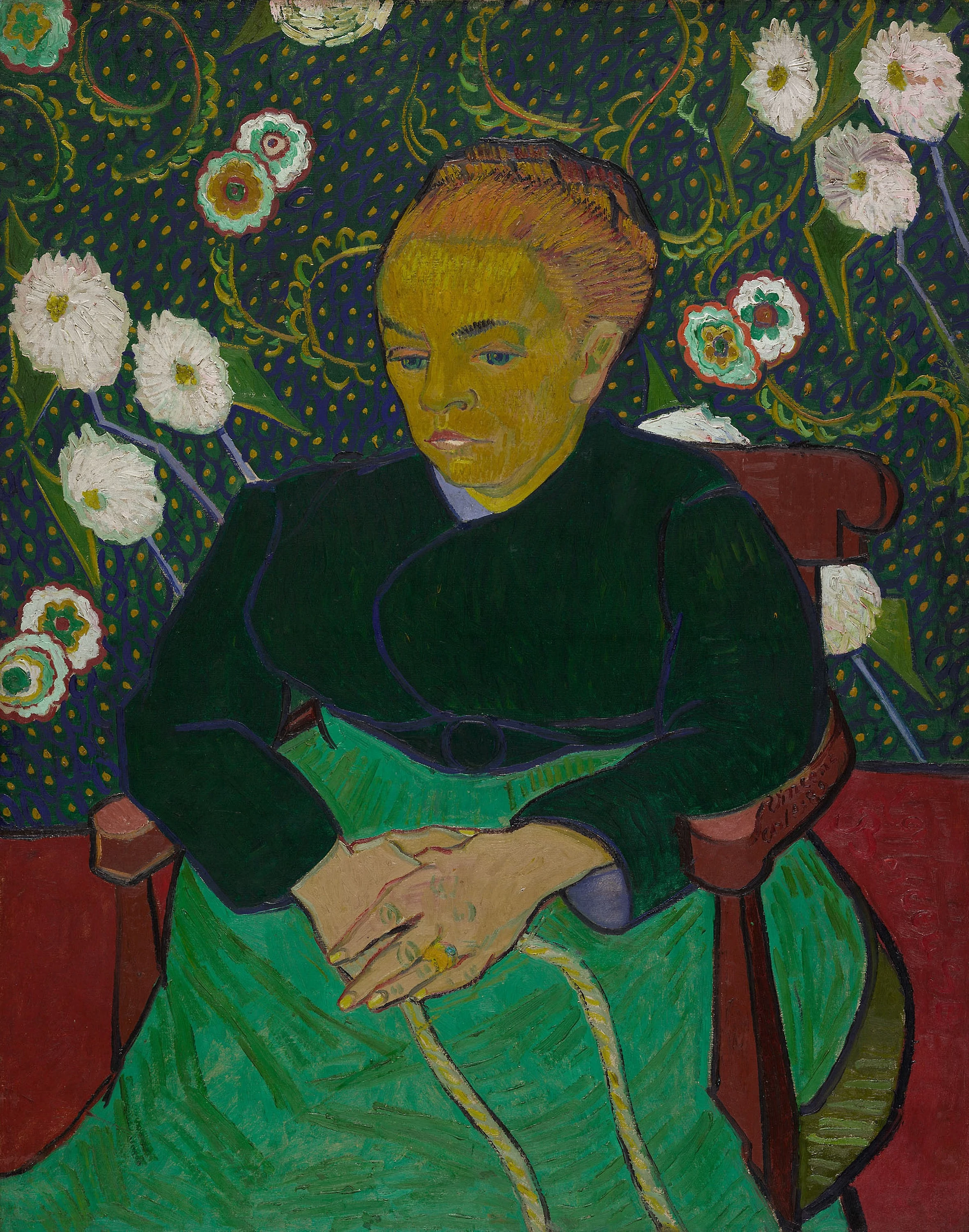 Madame Roulin Rocking the Cradle, Vincent Van Gogh