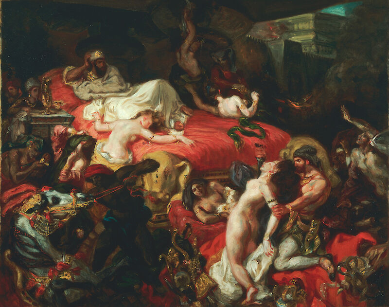 The Death of Sardanapalus, Eugène Delacroix