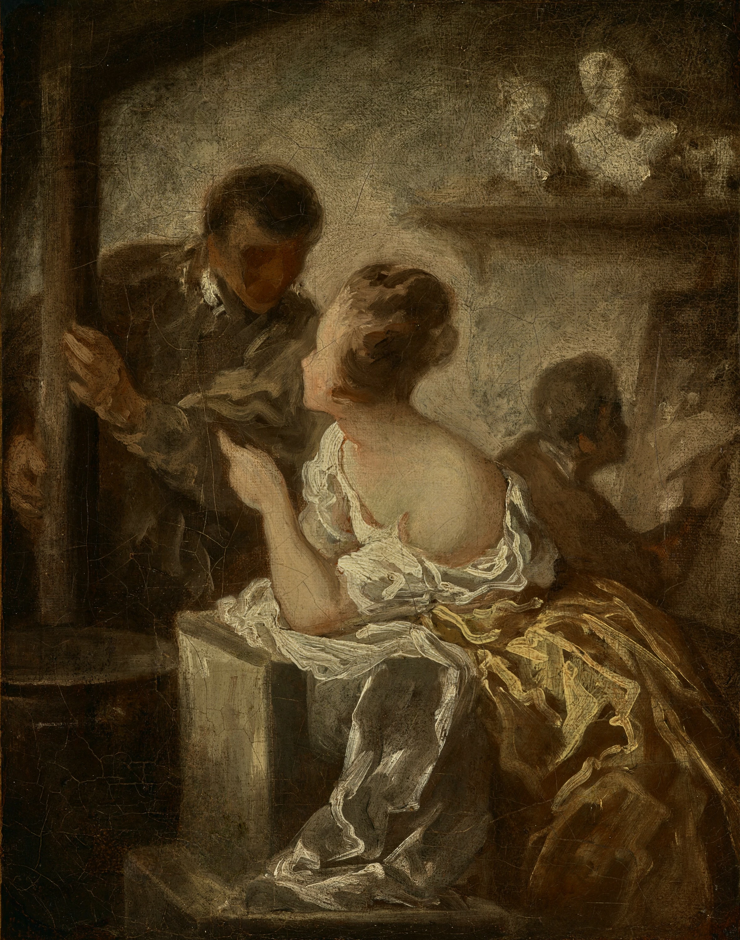 The Studio, Honoré Daumier