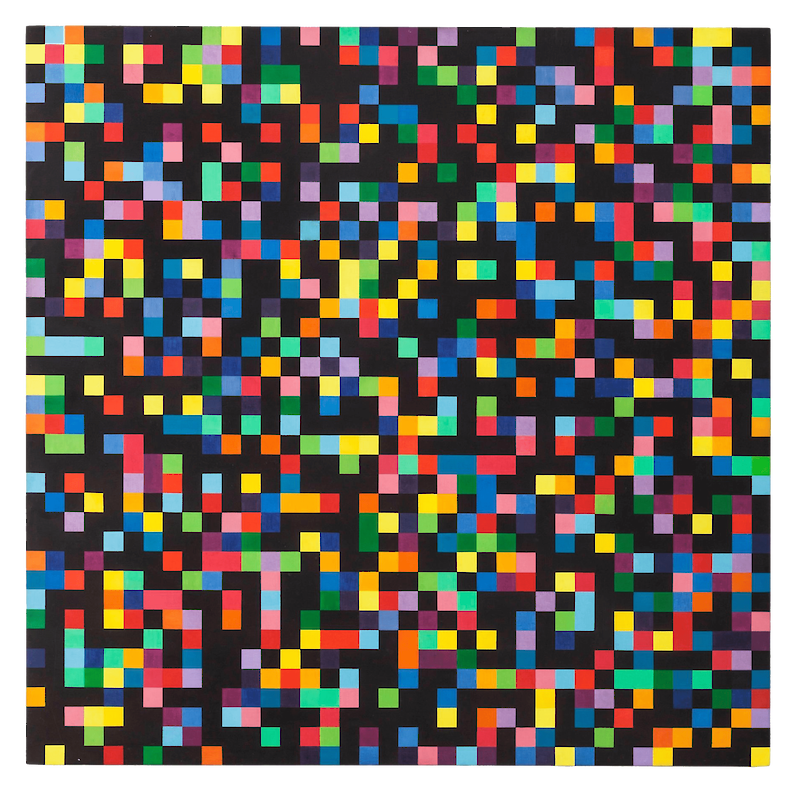 Spectrum Colors Arranged by Chance scale comparison
