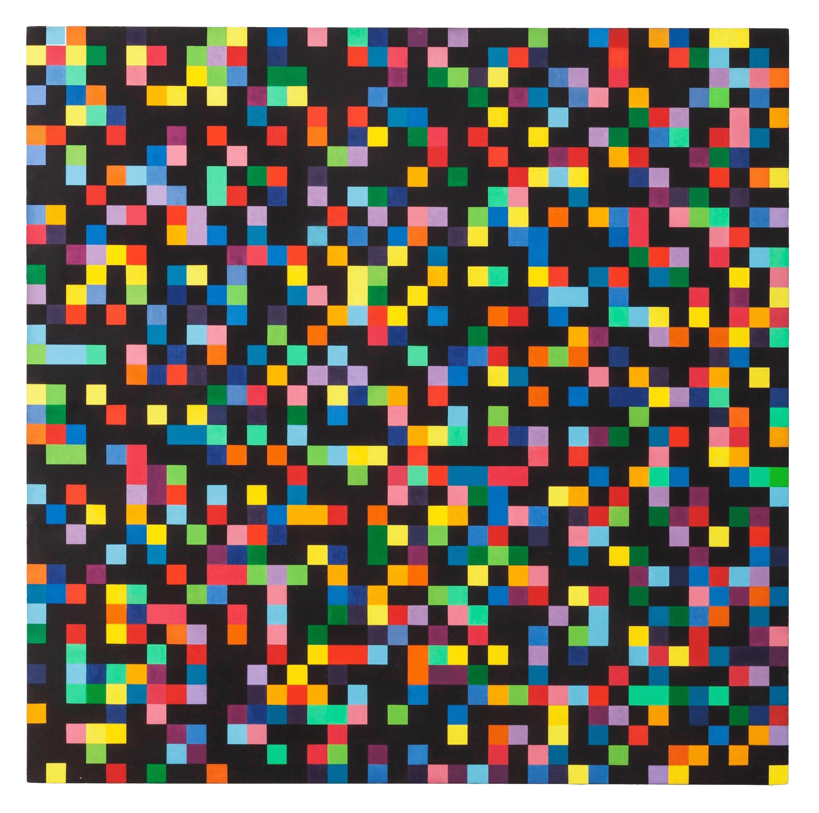 Spectrum Colors Arranged by Chance, Ellsworth Kelly