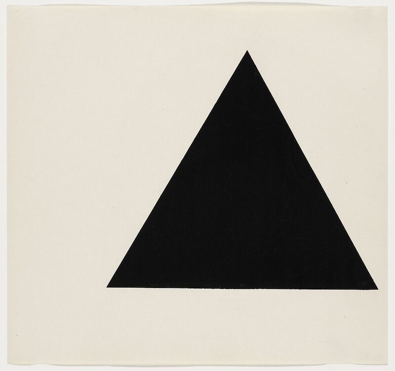 Triangle Form, Ellsworth Kelly