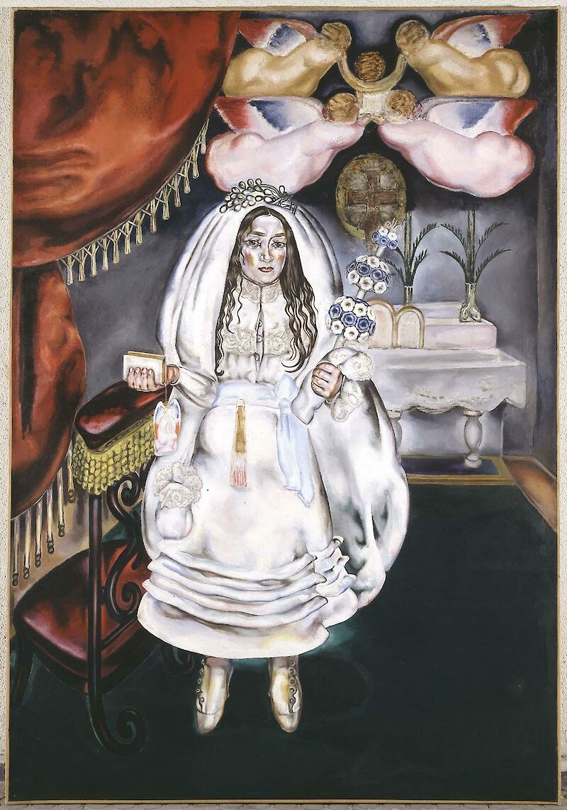 Girl at Her First Communion, María Blanchard