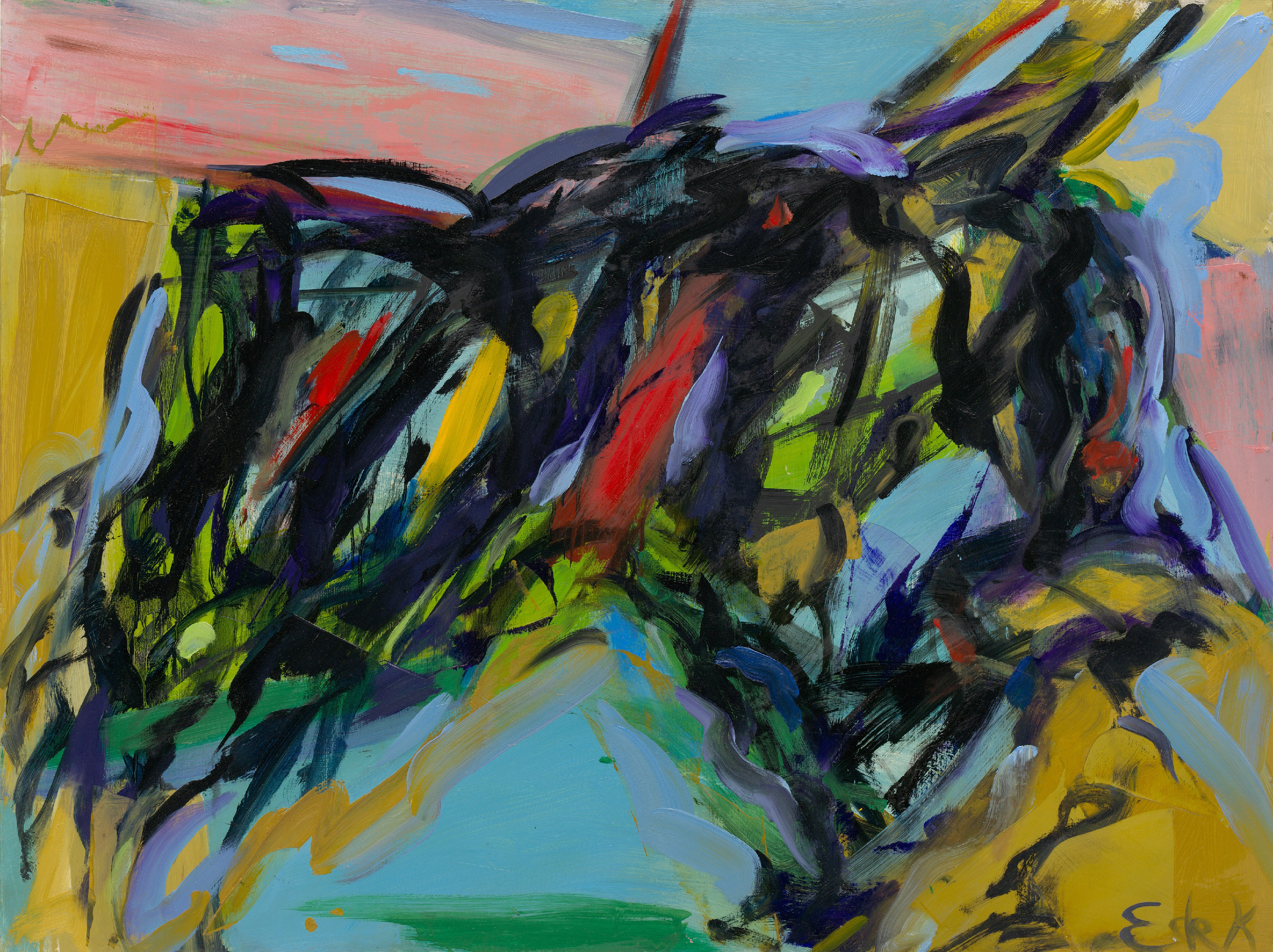 Juarez by Elaine de Kooning | Obelisk Art History