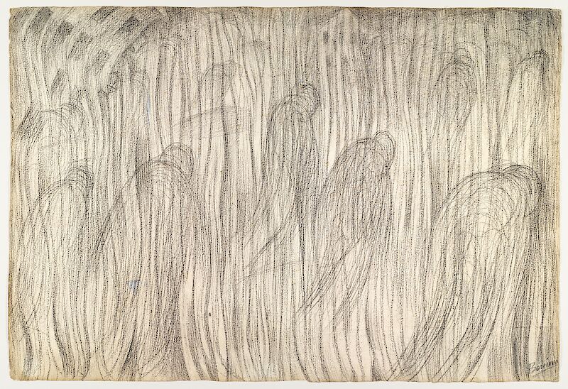 Sketch for States of Mind: Those Who Stay, Umberto Boccioni