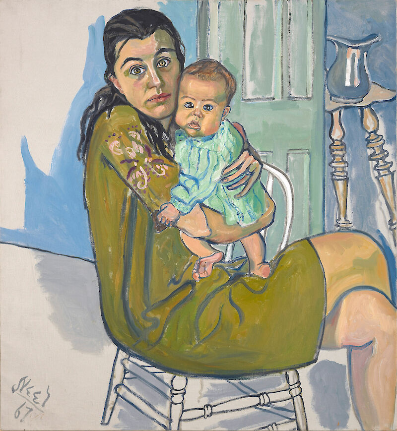 Mother and Child (Nancy and Olivia), Alice Neel