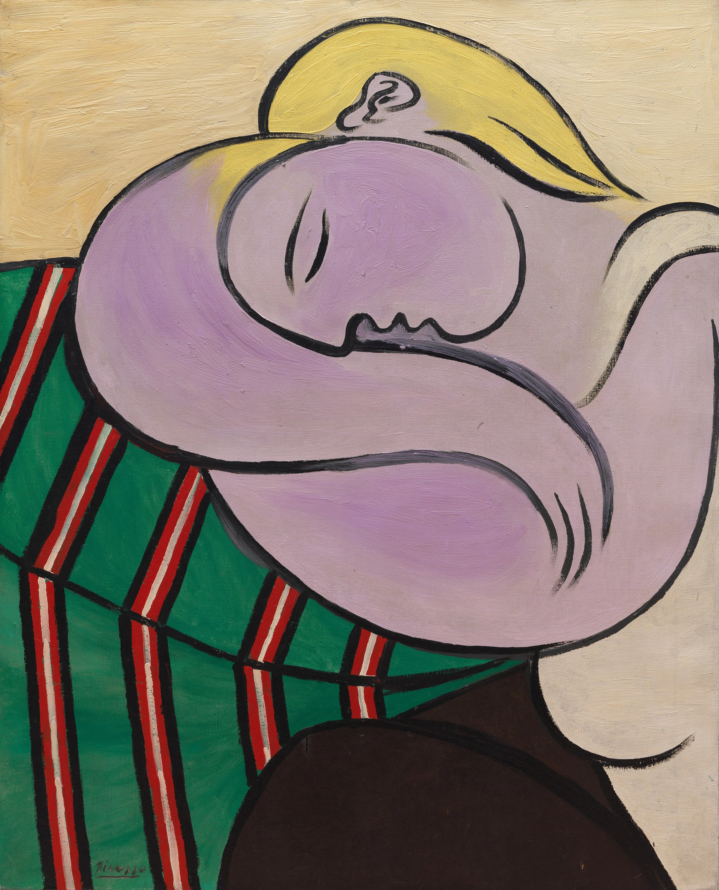 Woman with Yellow Hair, Pablo Picasso