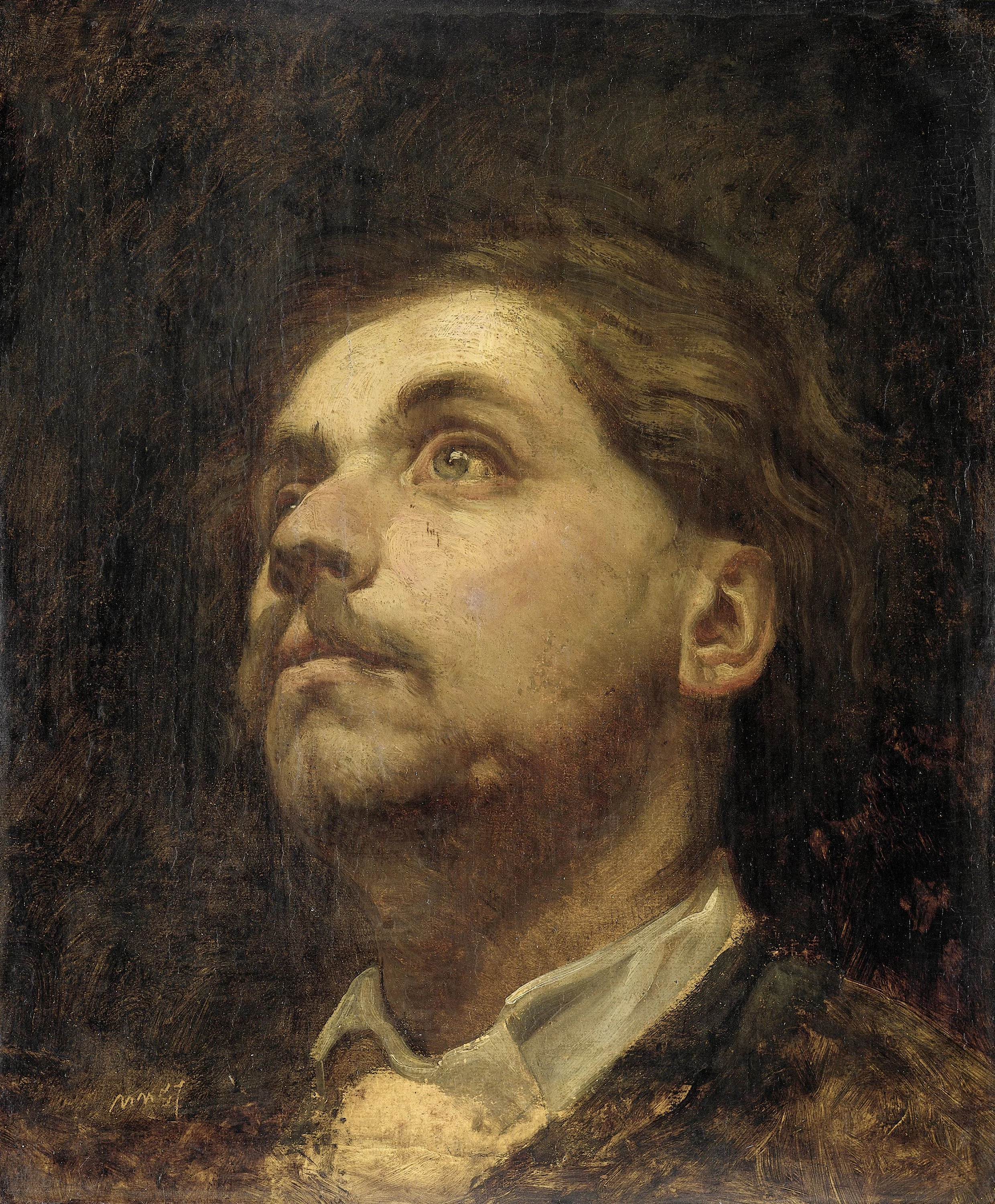 Portrait of Jacob Maris, Matthijs Maris