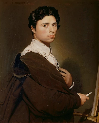 Portrait of Jean-Auguste-Dominique Ingres
