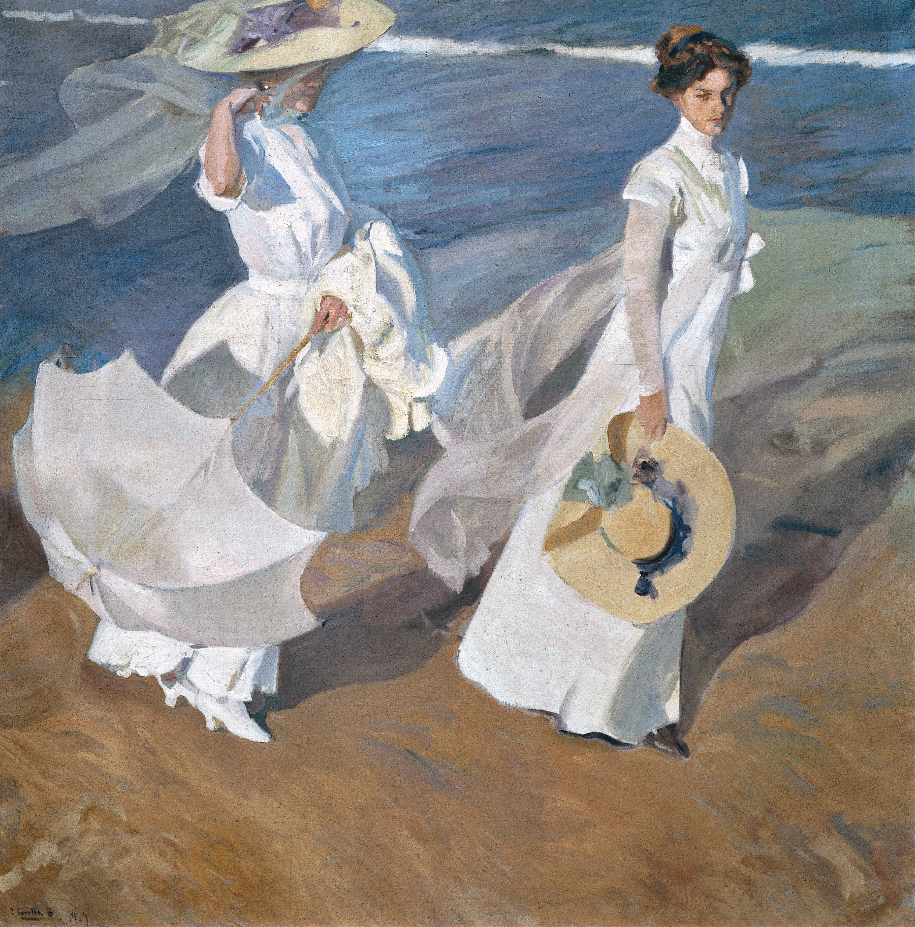 Joaquin Sorolla 油彩画 ホアキン・ソローラ（Joaquin Sorolla） - 世界の名画販売。名画