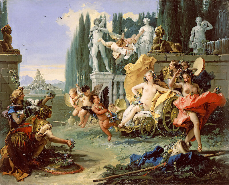 The Empire of Flora, Giovanni Battista Tiepolo
