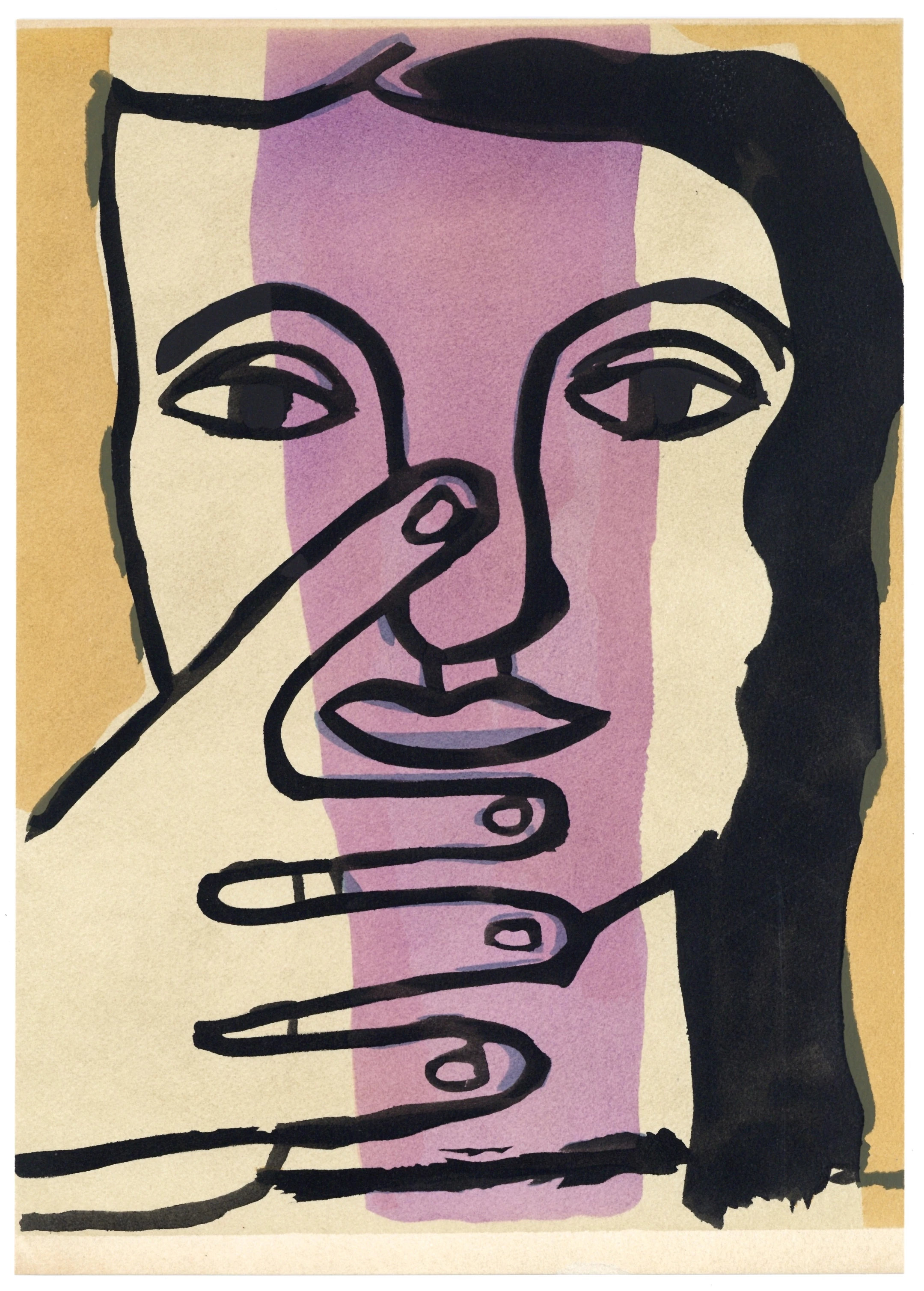 Head of a Woman, Fernand Henri Léger