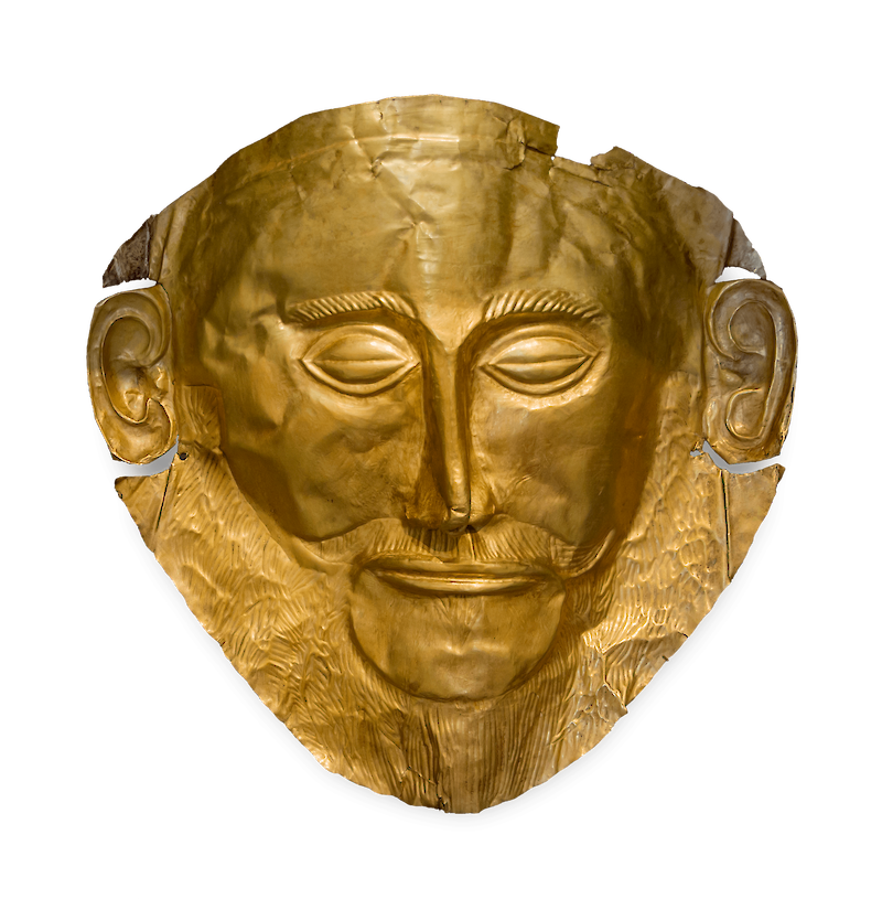 The Mask of Agamemnon scale comparison