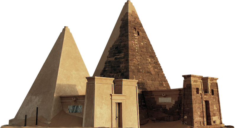 Kushite Pyramids at Meroë, Kingdom of Kush
