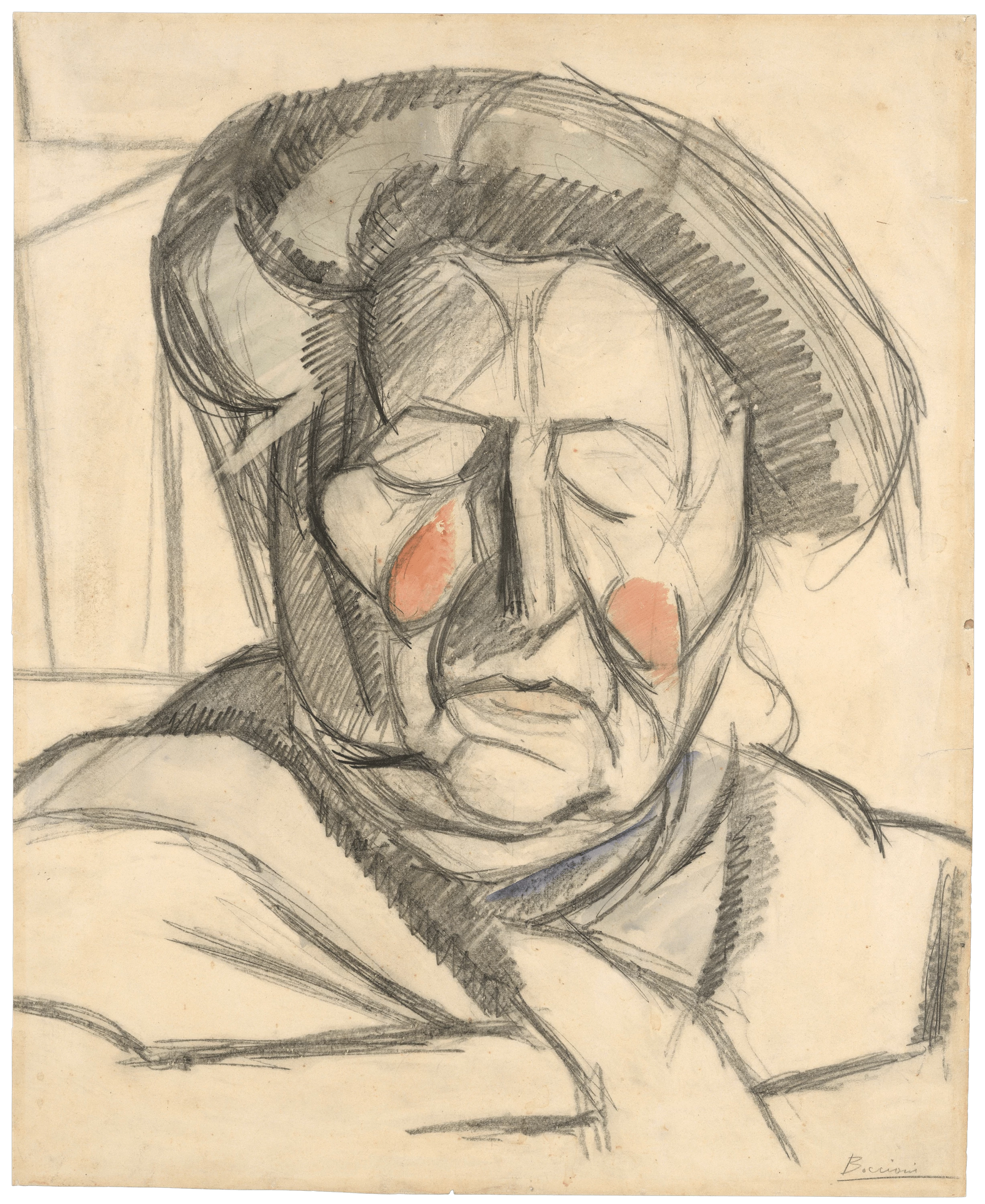 The Artist's Mother, Umberto Boccioni