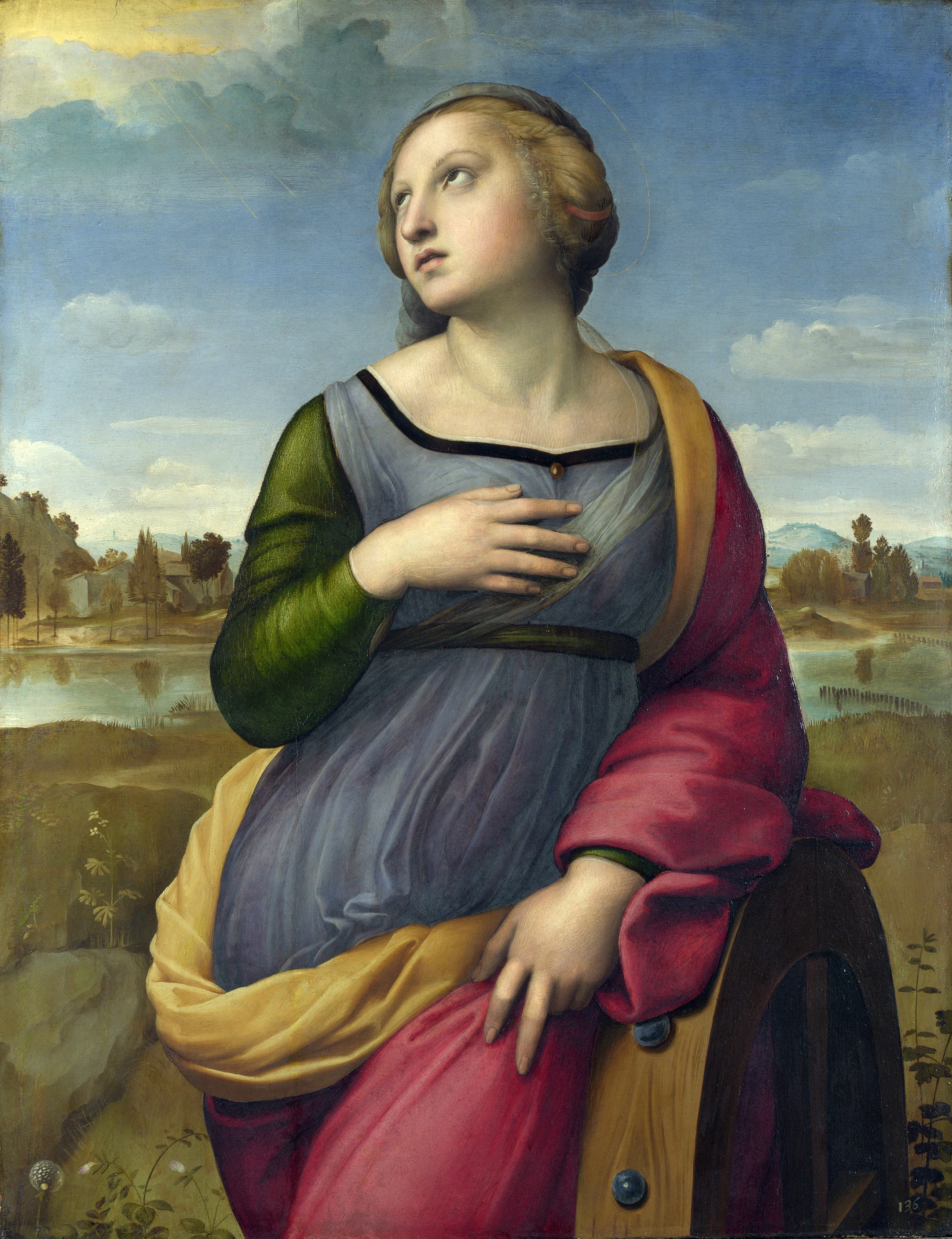 Saint Catherine of Alexandria, Raphael Sanzio