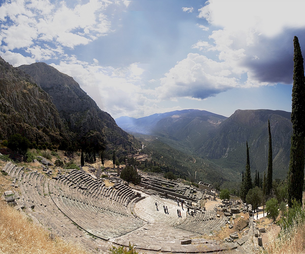 Ancient Theatre of Delphi, additional view