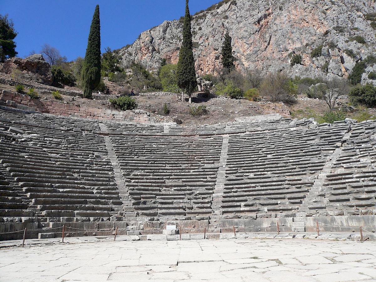 Ancient Theatre of Delphi, additional view