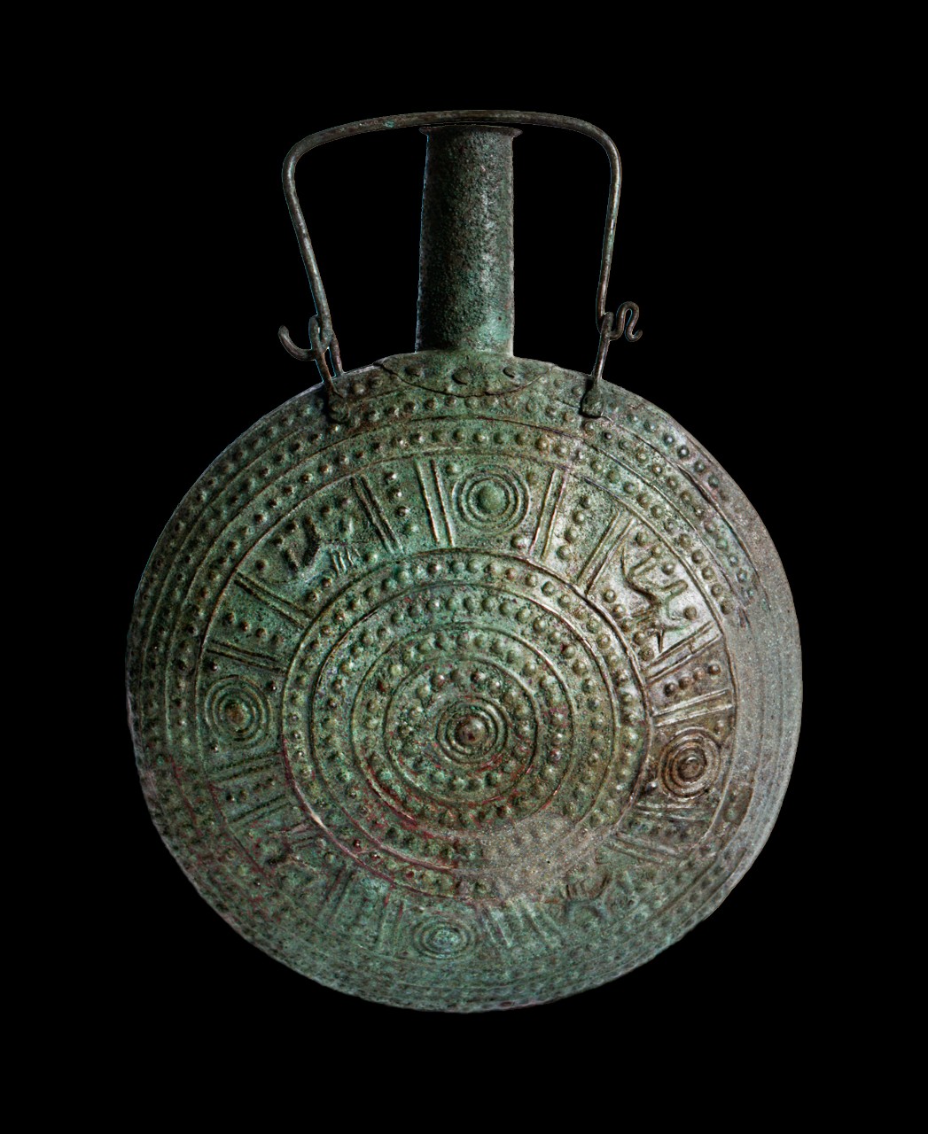 Circular Pilgrim Flask The Etruscans Obelisk Art History