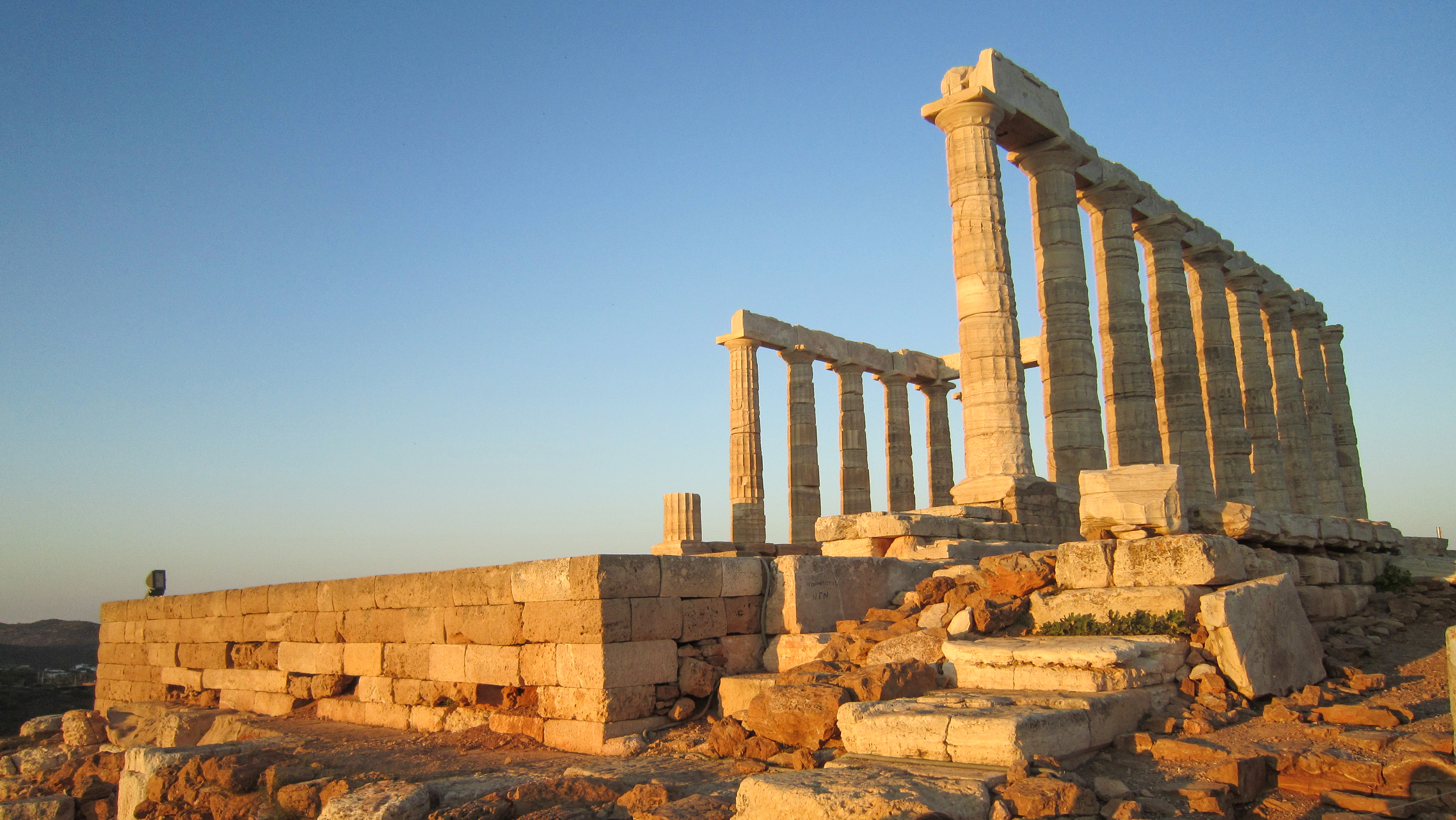 ancient greece temple of poseidon