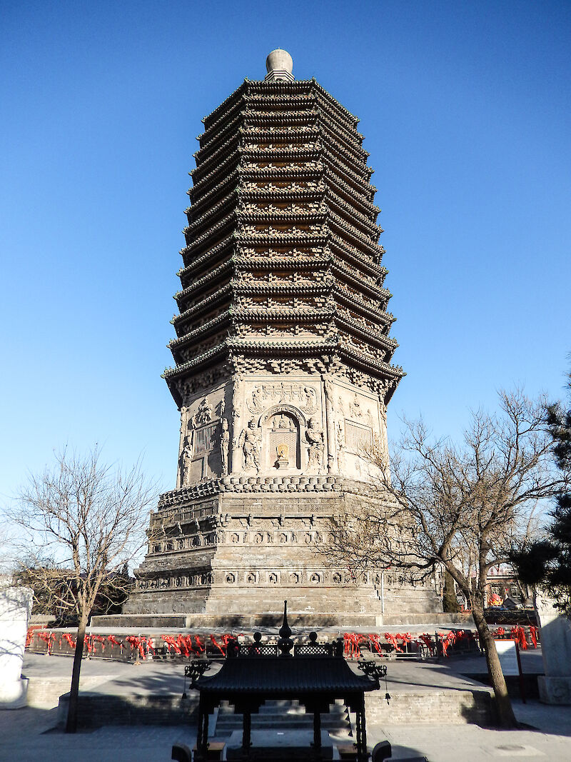 Tianning Temple, Ancient China
