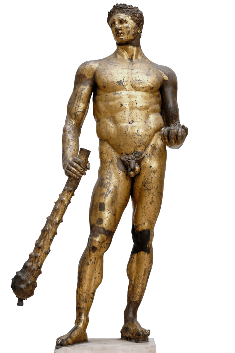 Hercules of the Forum Boarium scale comparison