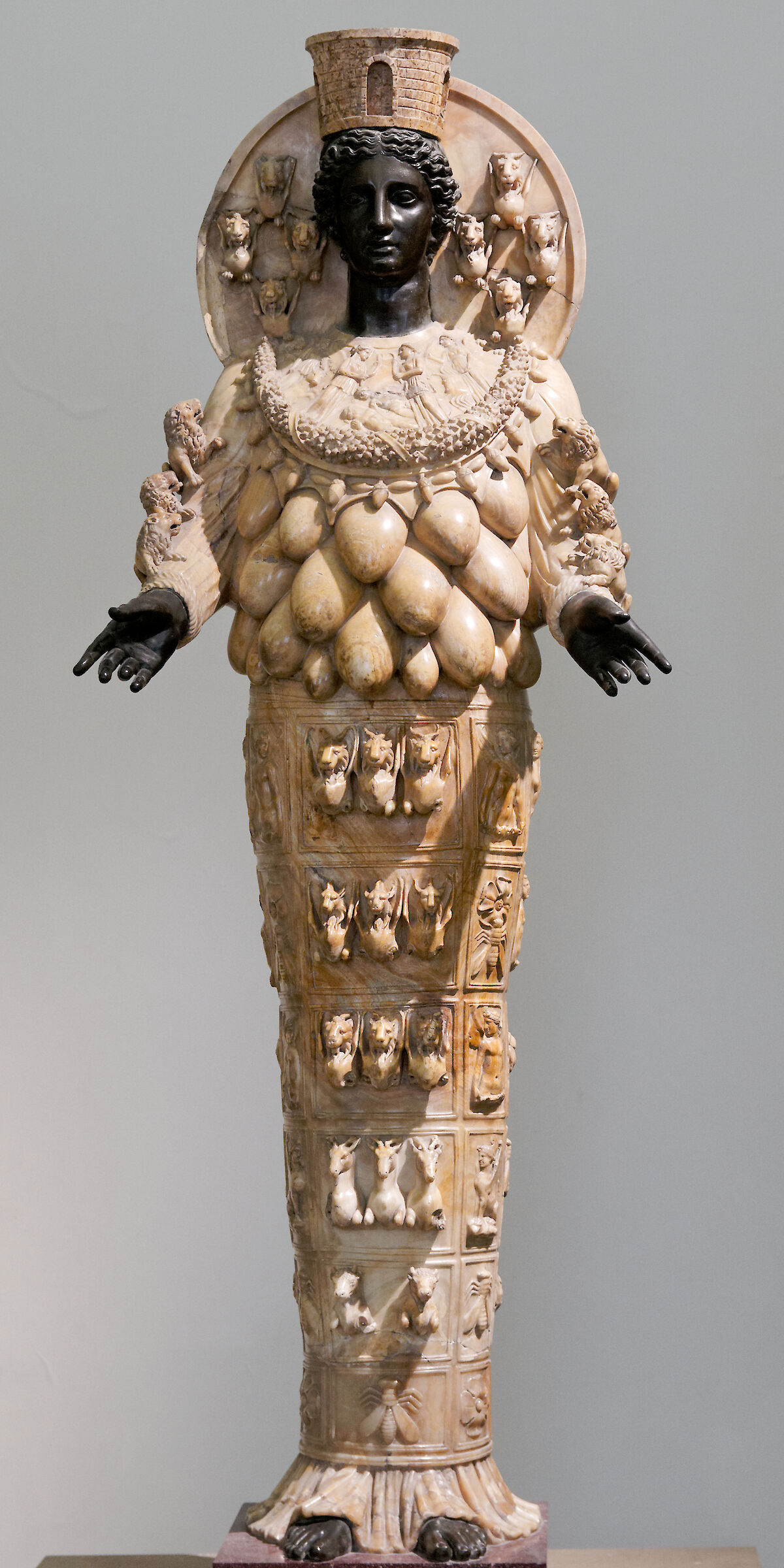 Artemis Of Ephesus Nd Century Ad Museo Archeologico Nazionale Di