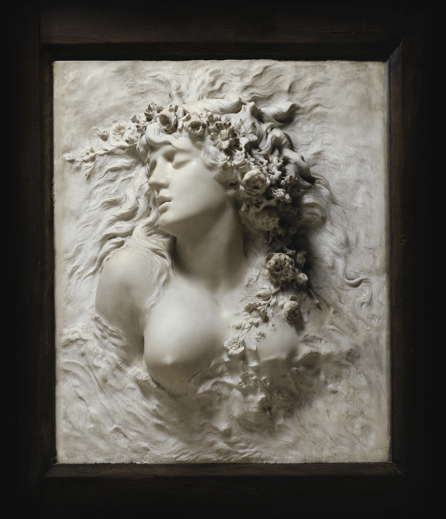 Ophelia, Sarah Bernhardt
