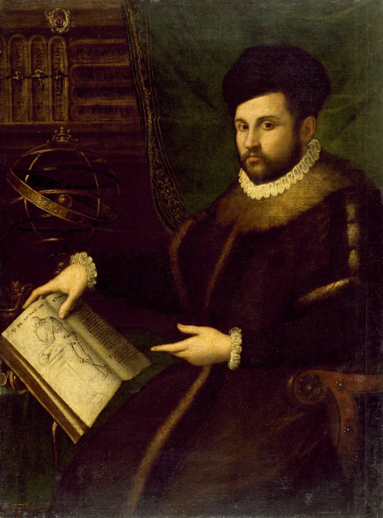 Portrait of Gerolamo Mercuriale, Lavinia Fontana