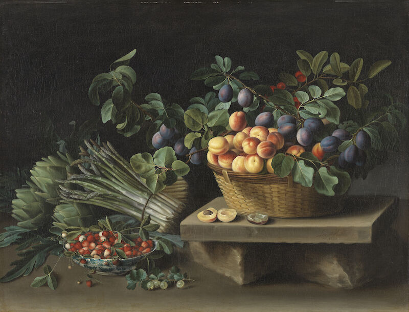 Still-Life with Fruit scale comparison