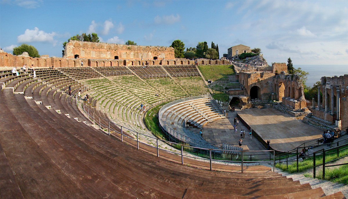 Ancient Theater of Taormina, additional view