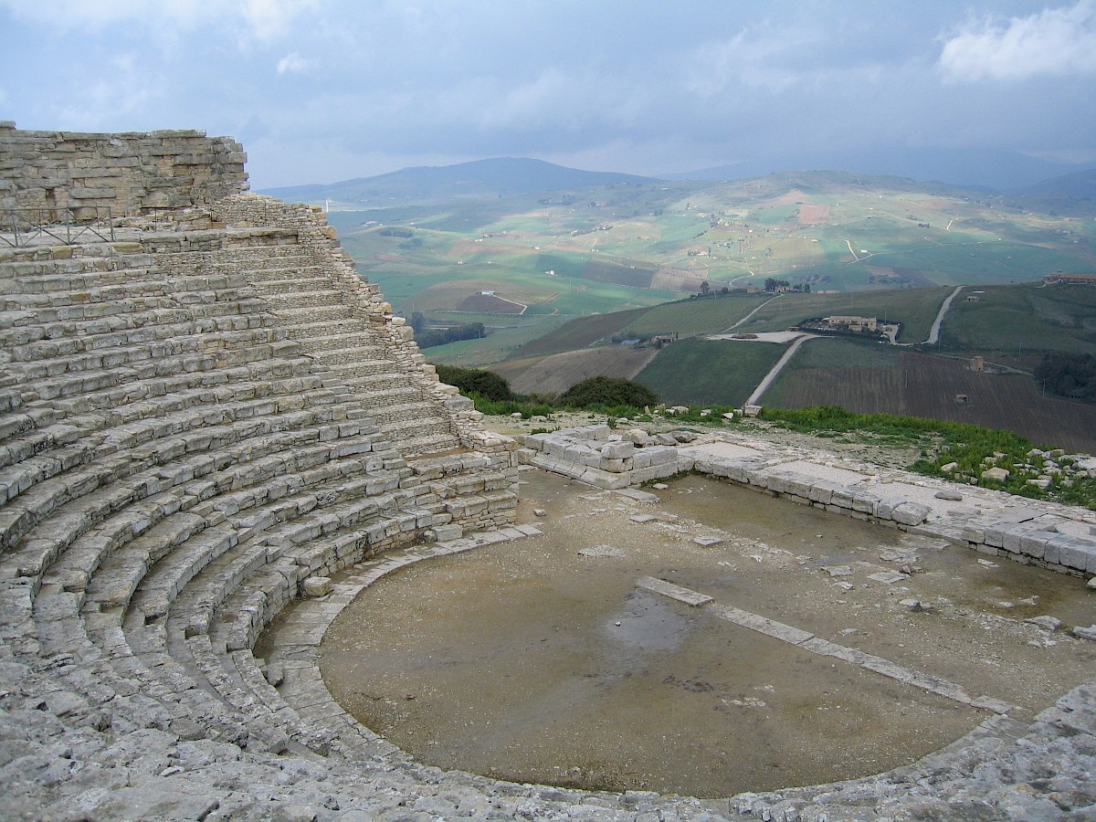Ancient Theater of Segesta, additional view
