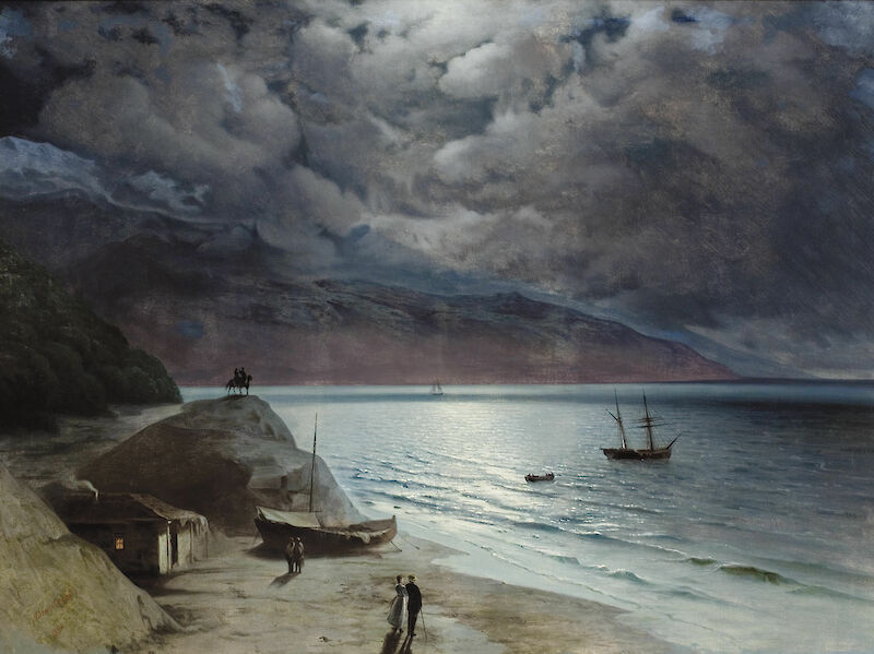 Night at Gurzof, Ivan Aivazovsky