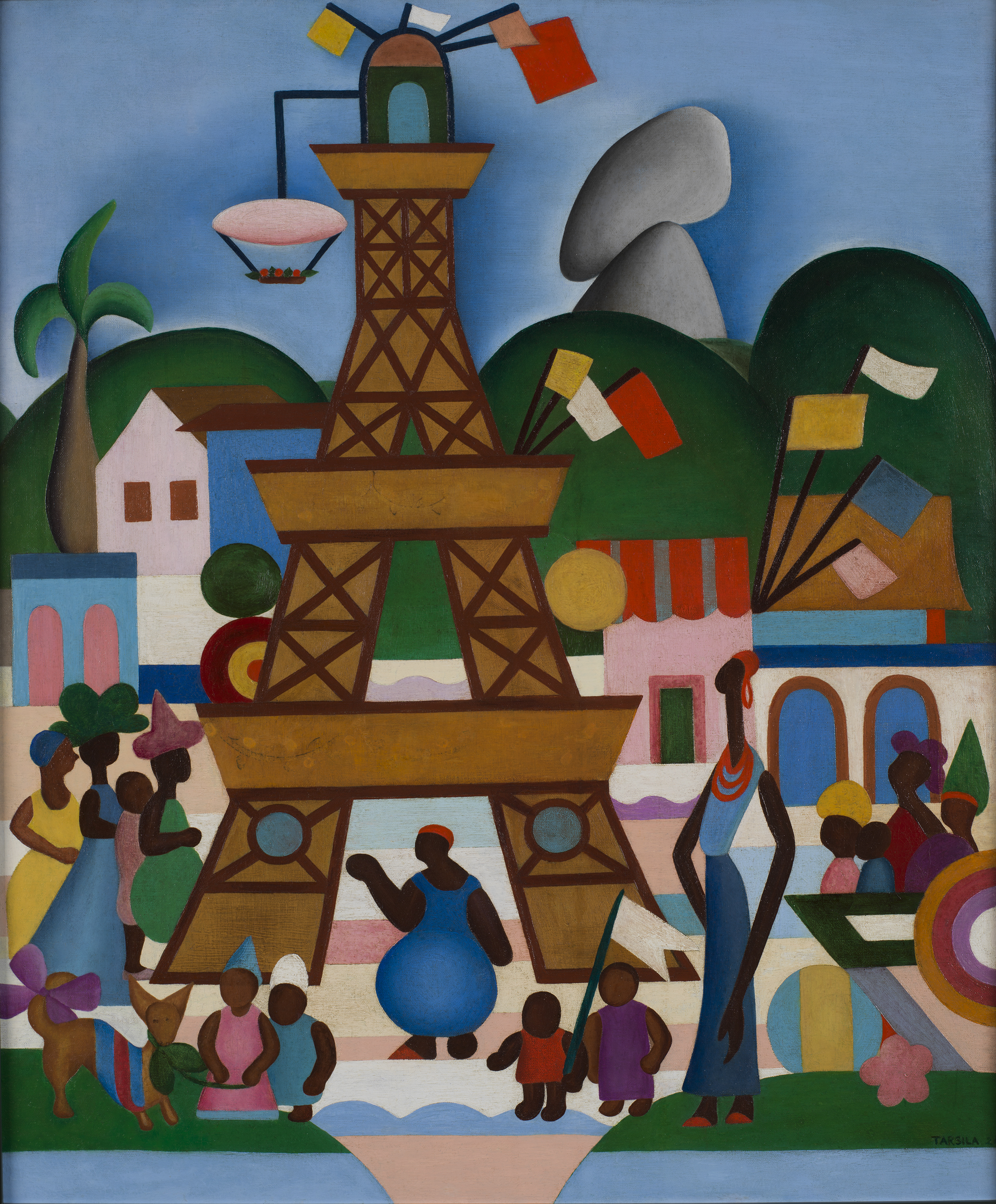 Carnival in Madureira by Tarsila do Amaral | Obelisk Art History