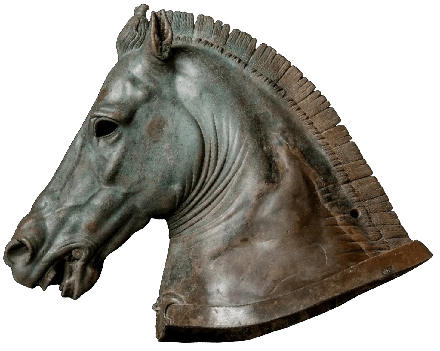 Horse head Medici Riccardi, Ancient Greece