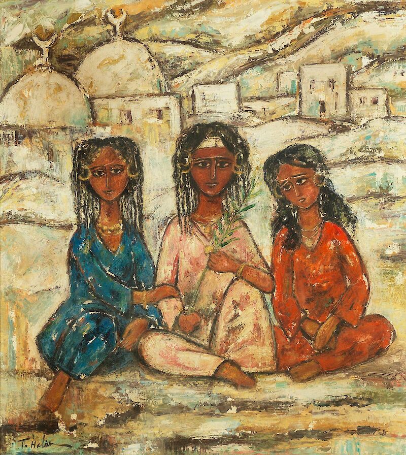 Three Nubians, Tahia Halim