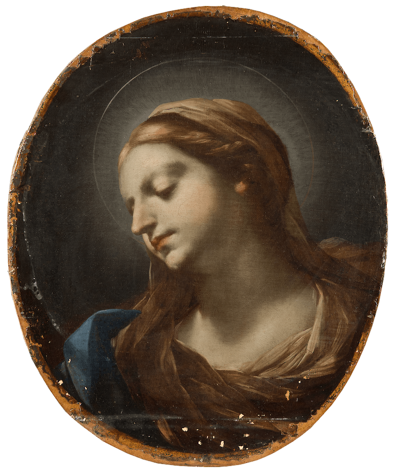 Head of the Virgin, Elisabetta Sirani