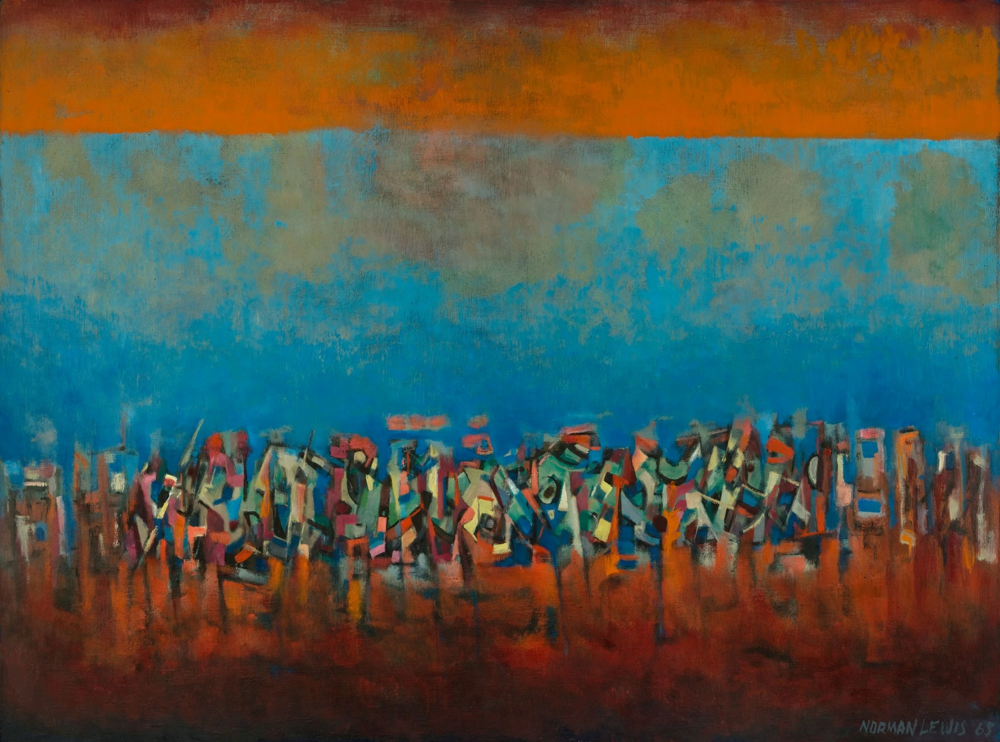 Title Unknown (March on Washington), Norman Lewis