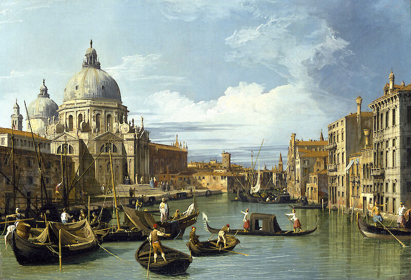 The Entrance to the Grand Canal, Venice, Canaletto