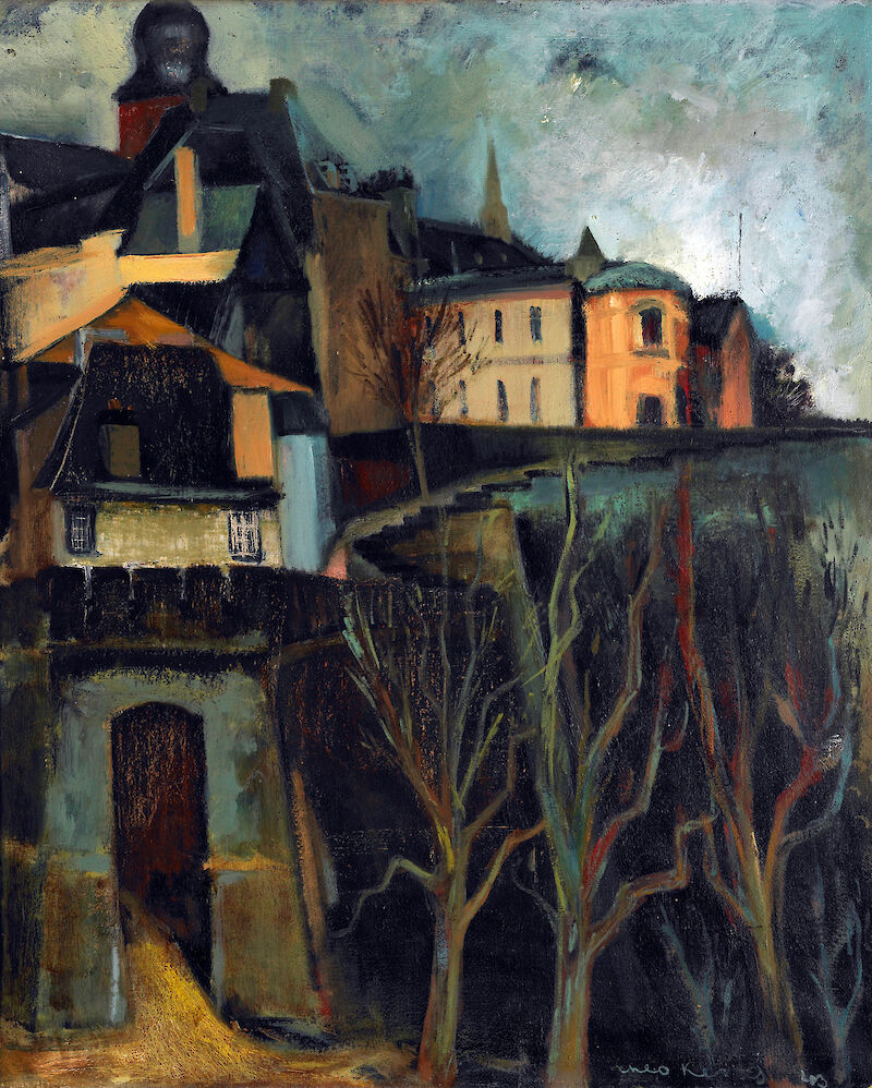 View of the Corniche Road in Luxembourg City, Théo Kerg