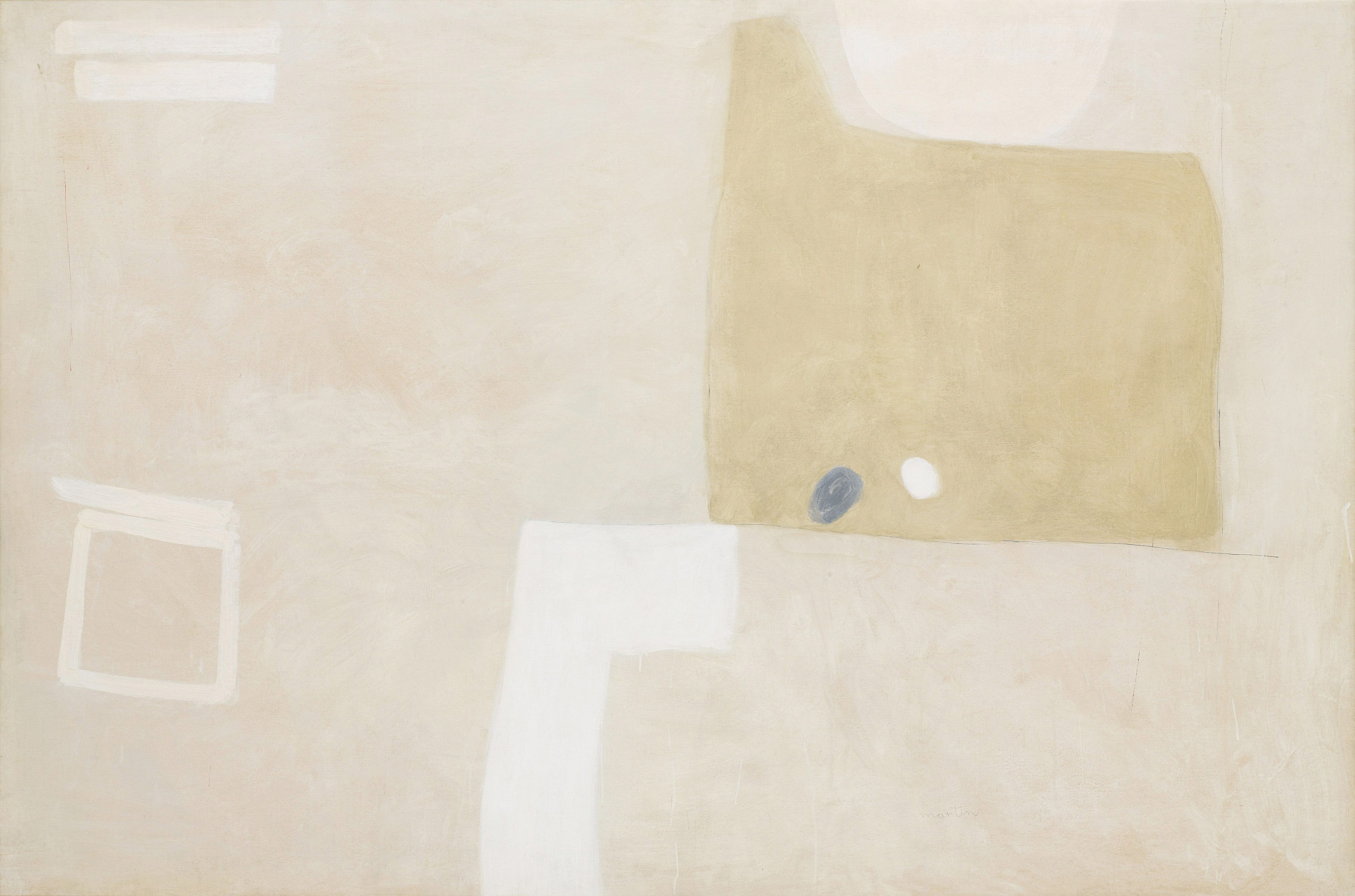 Agnes Martin, Untitled, 1965 | Kasmin Gallery