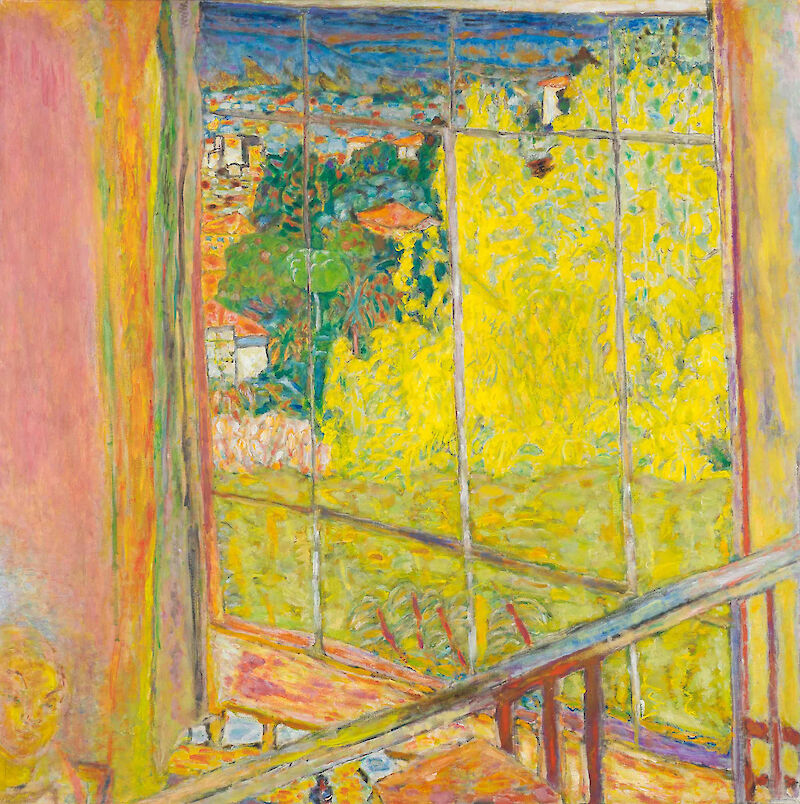 The workshop with Mimosa, Pierre Bonnard