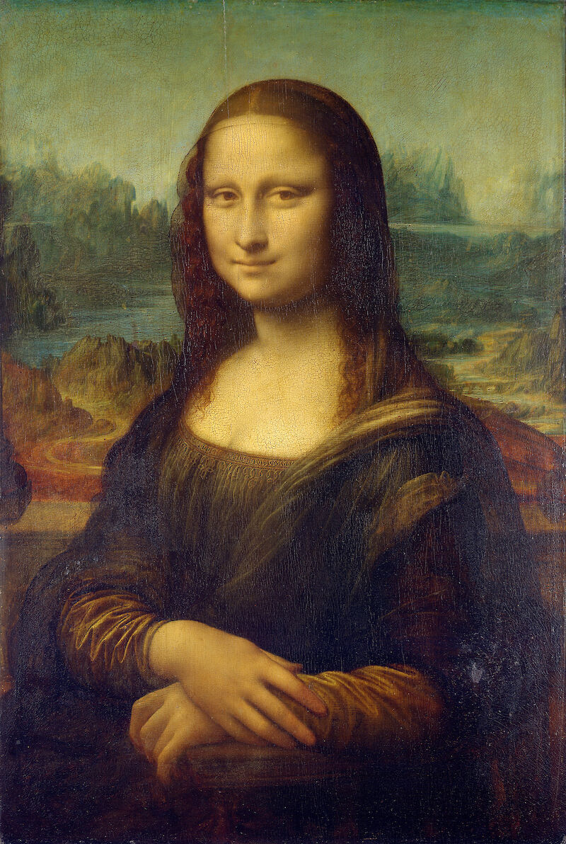 Mona Lisa scale comparison